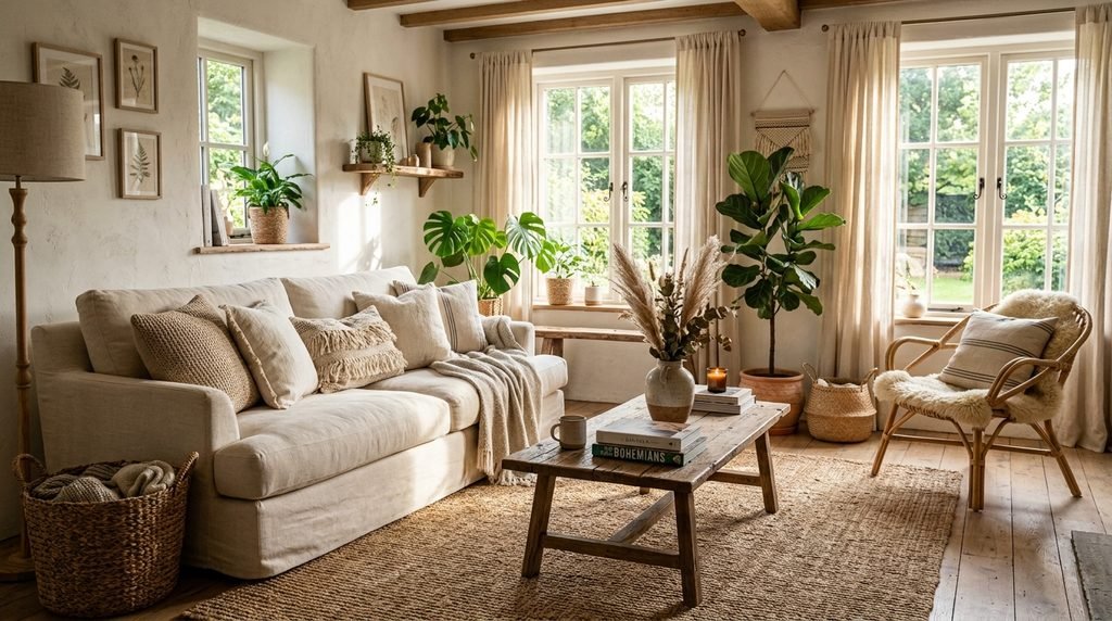 Boho Living Room Ideas