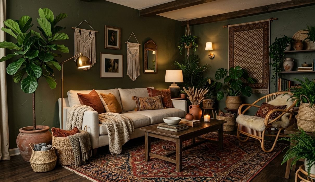 Boho Living Room Ideas