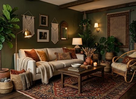 Boho Living Room Ideas